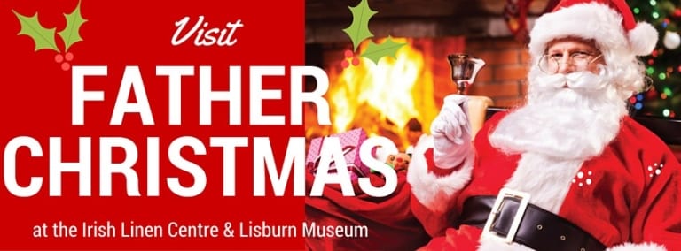 Santa at the Irish Linen Centre Lisburn 2015 free