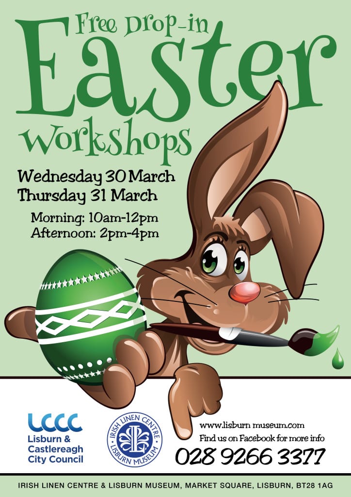 Free Easter Workshops at Lisburn Museum