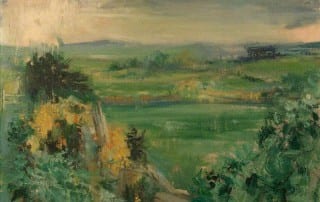 'Thundery Showers, County Down' by Terence Philip Flanagan (1929–2011) is held in the Irish Linen Centre & Lisburn Museum's collection.