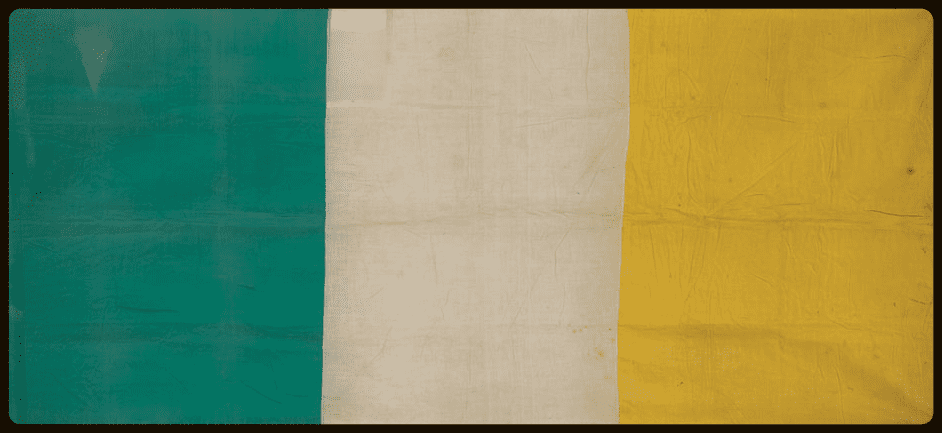  the-captured-tricolour-from-the-GPO-Lisburn