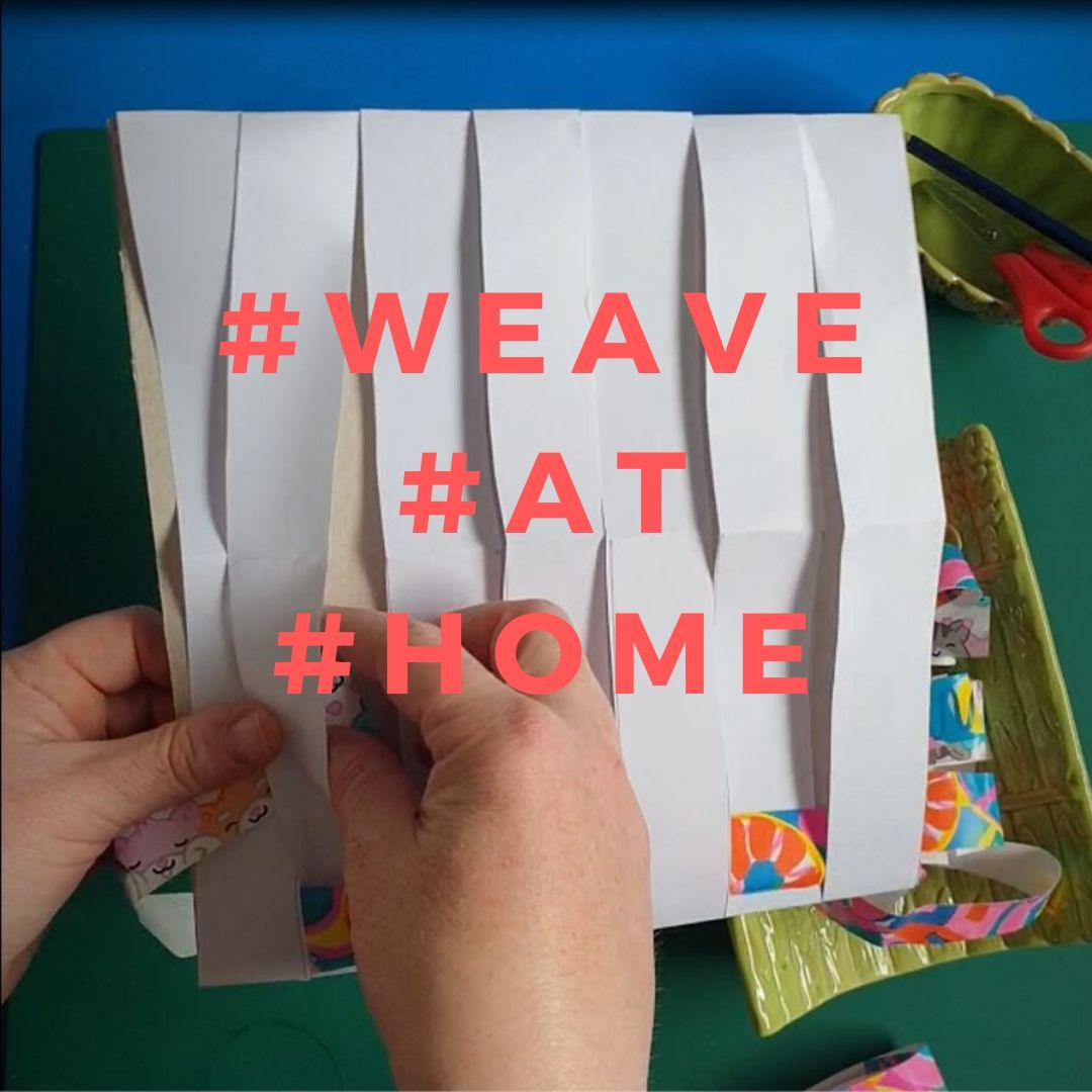 Video learn to weave at home with Lisburn Museum! Irish Linen Centre