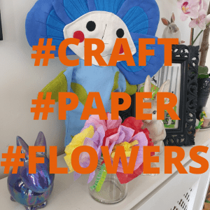 paper flower cover