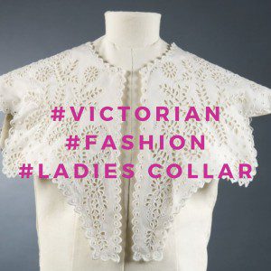 Victorian Fashion Ladies Linen Collar, ILCLM Collection