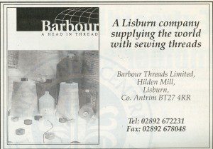 Advert, Barbours c2000