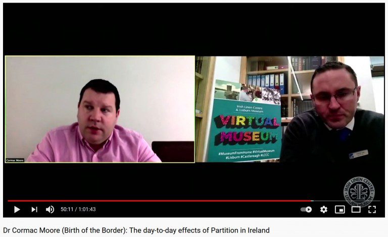 https://www.youtubeDr Cormac Moore (Birth of the Border): The day-to-day effects of Partition in Ireland