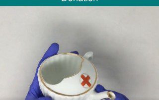 Red cross feeding cup, lisburn museum