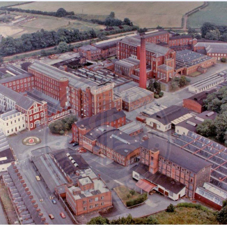 Aerial view of Barbour's Mill