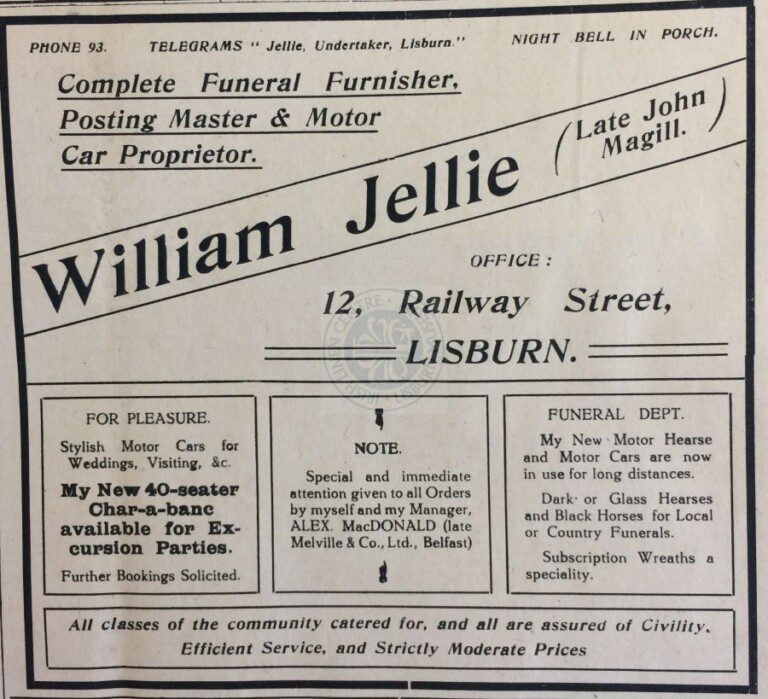 William Jellie, 1921