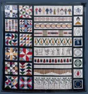 Quilt from Lisburn Museum's collection