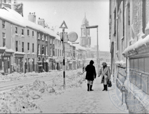 Historic Photo: Lisburn in the snow, 1963