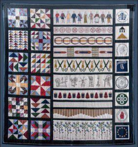 Photo of Quilt, Irene MacWilliam, Flax to Fabric