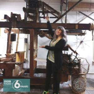 Emma and the BBC Six Music Museum!