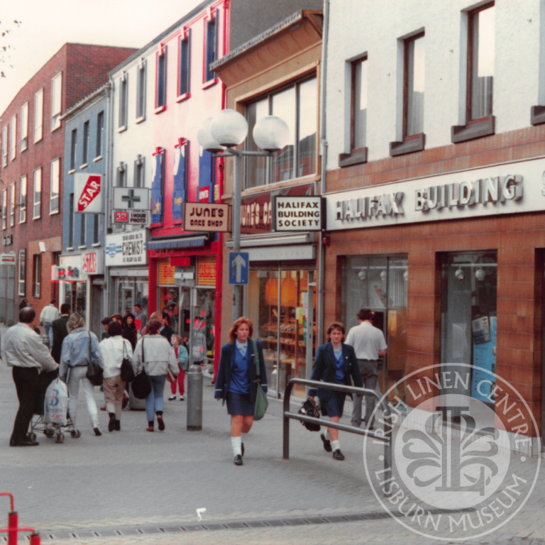 Bow street Lisburn Shop fronts c.1990s