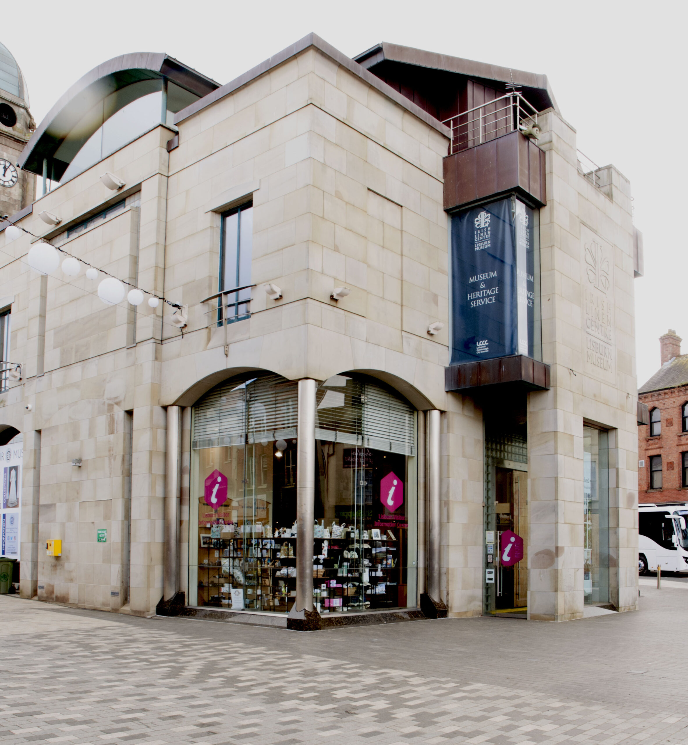 defib Irish Linen Centre & Lisburn Museum