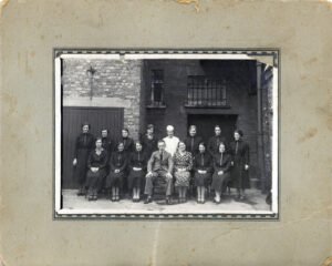 Group photograph of Lisburn Woolworths shop staff c.1920sAc No. LMILC.2023.47
