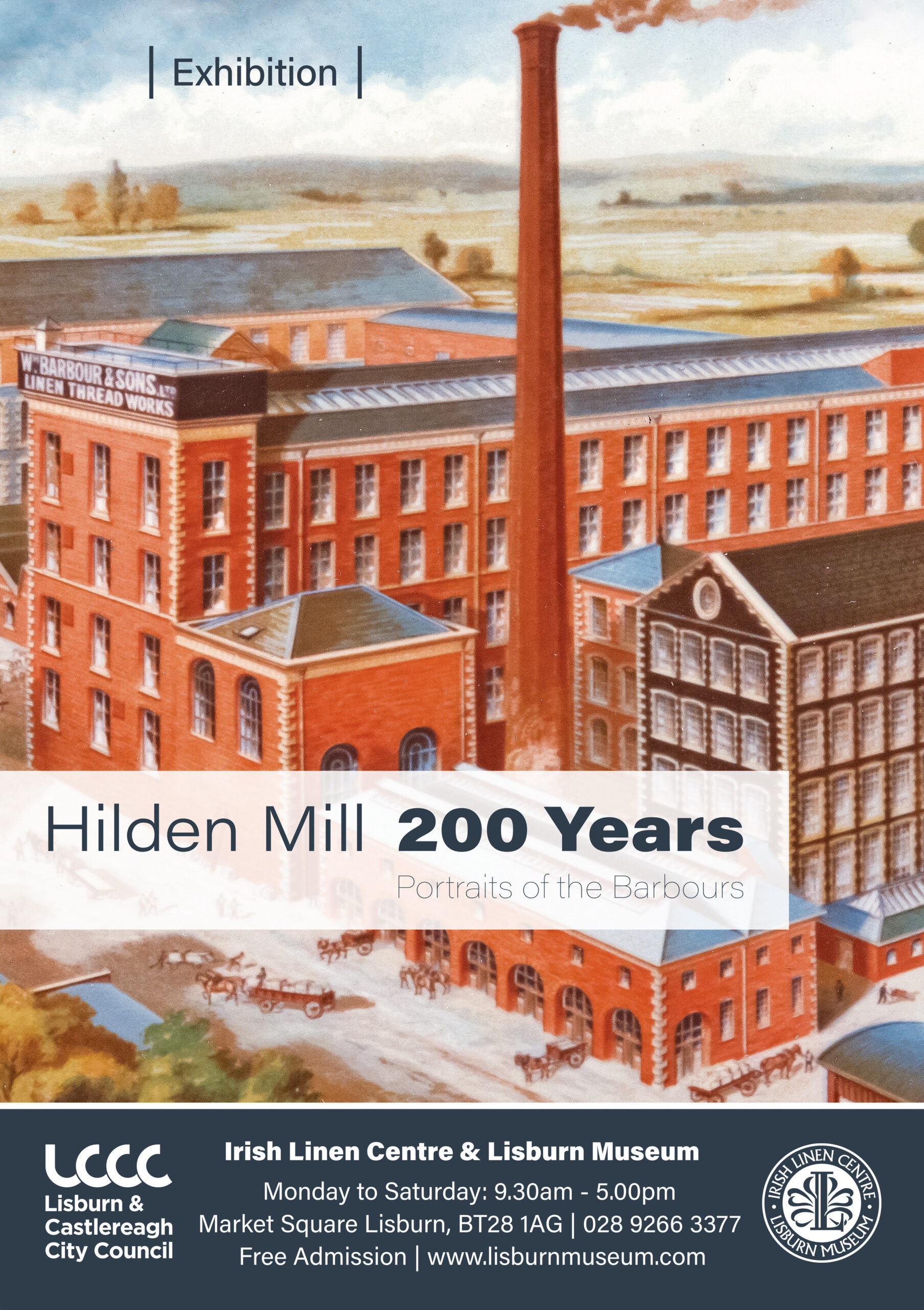 Hilden Mill 200 Years: Portraits of the Barbours.