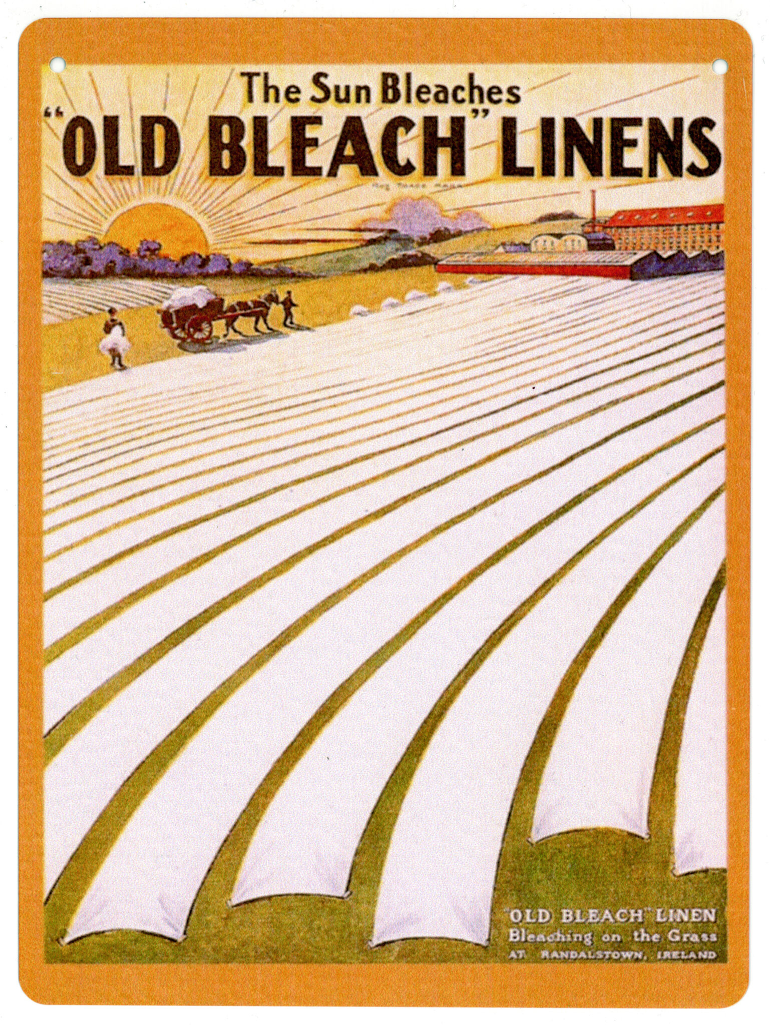 Fit for a queen miniature items by the Old Bleach Linen Company