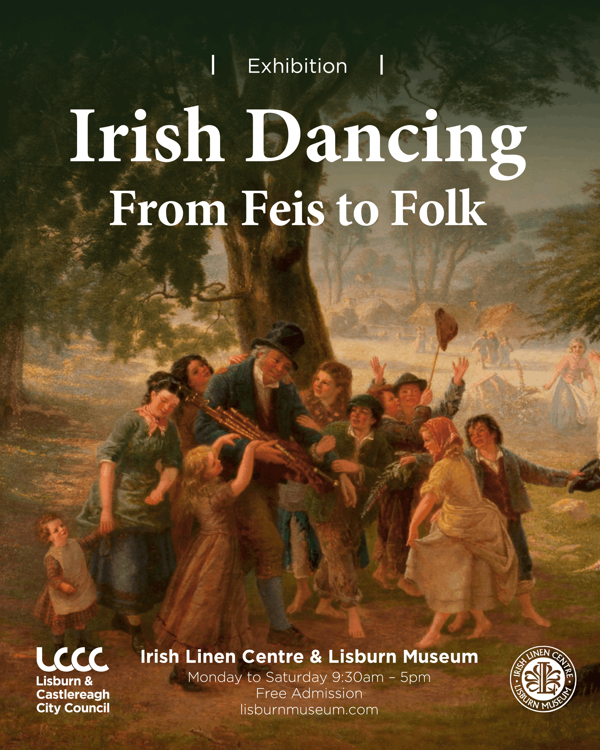 Irish dancing insta poster