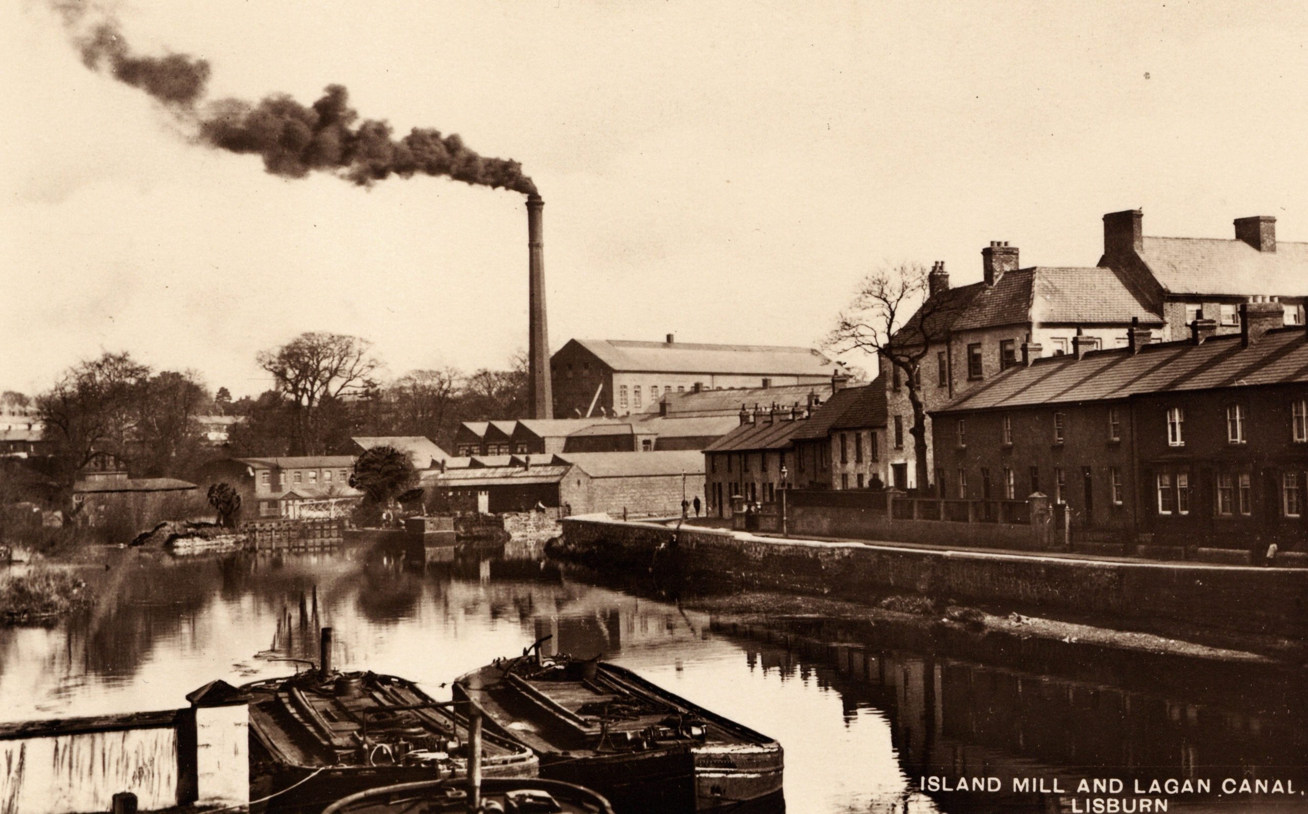 Postcard - Island Mill - photo