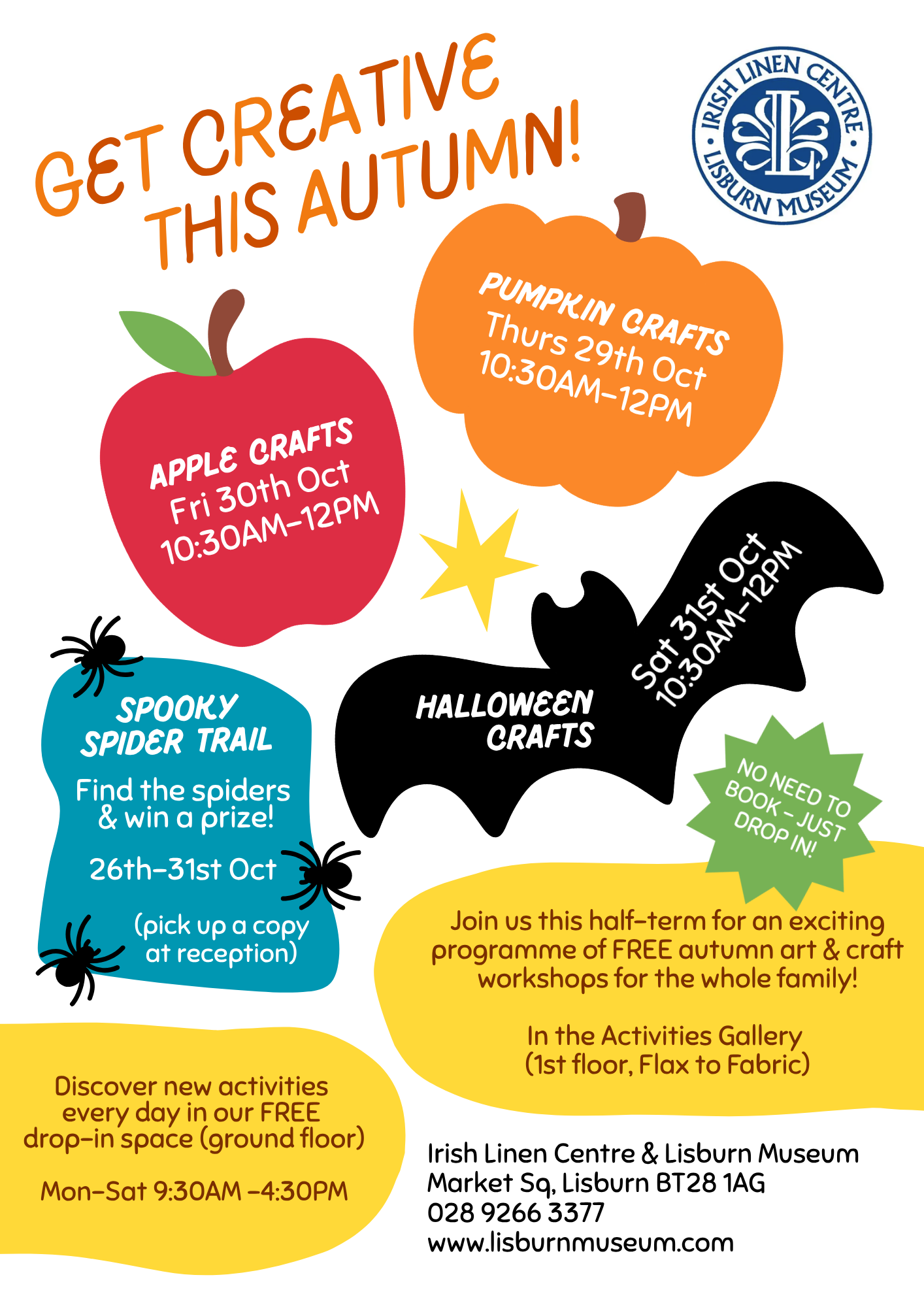 Autumn Crafts poster - photo